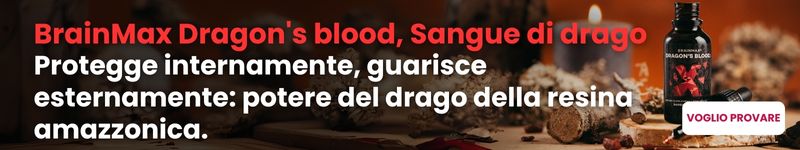 (Italština) Banner BrainMax Dragons blood, Dračí krev